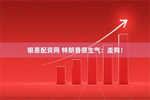 银易配资网 特朗普很生气：走狗！