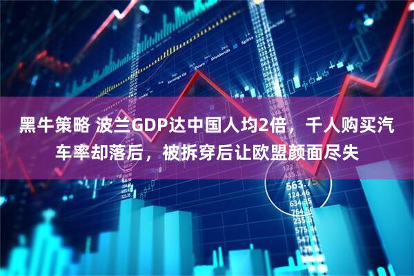 黑牛策略 波兰GDP达中国人均2倍，千人购买汽车率却落后，被拆穿后让欧盟颜面尽失
